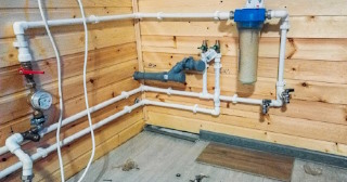 Разводка труб в частном доме в Красном Сулине – водоснабжение, отопление, канализация от 2042 руб.